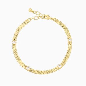 NWT Uncommon James Bradley Gold Chain Bracelet